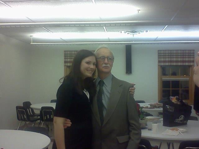Jordie Stein and Grandpa Boots Stein