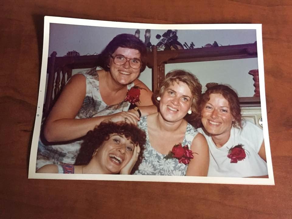 Found this picture taken so many years ago at our graduation from Western. Happy memories of good friends.
