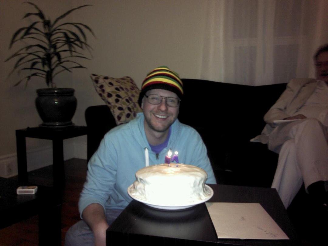 You say it's your birthday?  Adam...April 9, 2012.