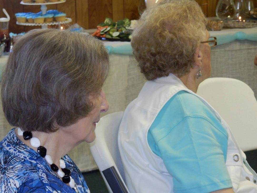 Special "senior" guests...