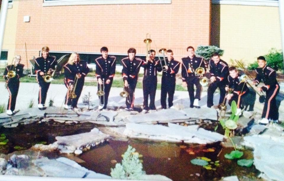 Trombones were awesome last night