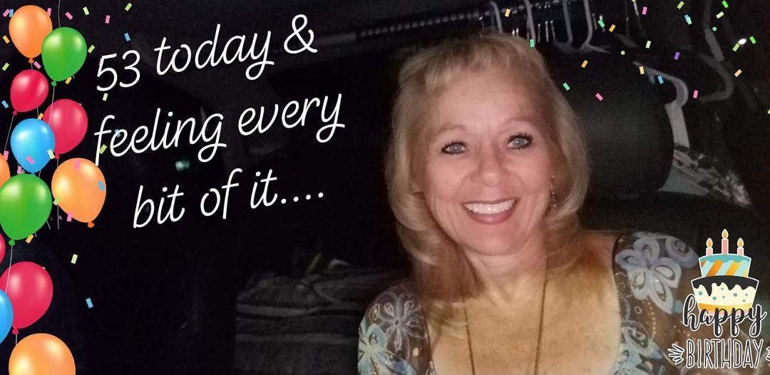 Looking forward to spending my Birthday today with my wonderful husband. Thank you for everything you do for me & loving me unconditionally....