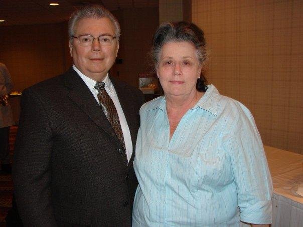 Me & Joyce at Mathew & Michelle's wedding reception... Oct, 2008