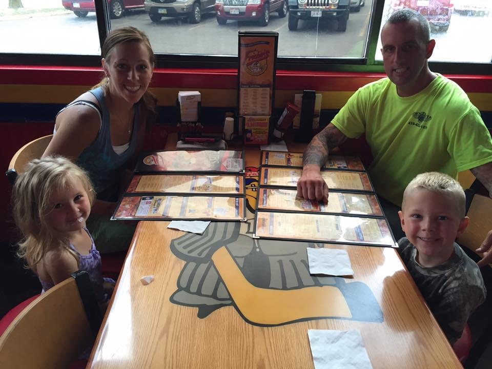 with Dave, Becca, Linc, and Madi