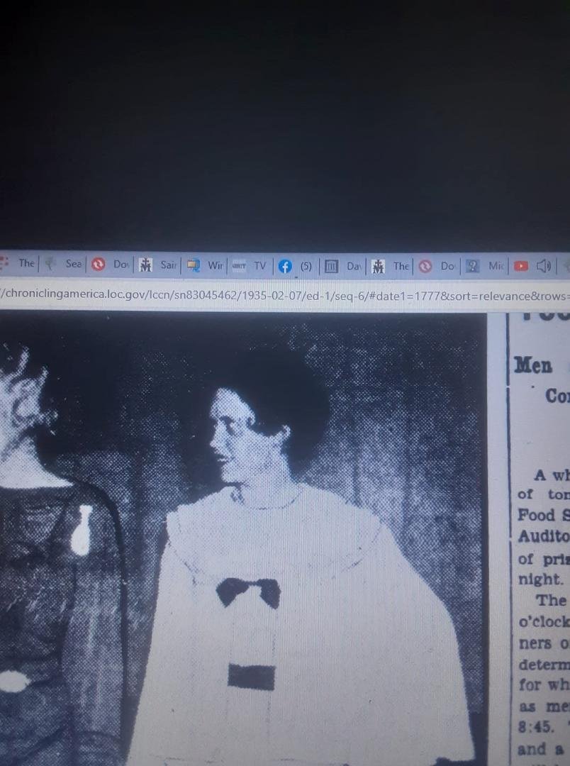 Bernice dively 1935 dc
