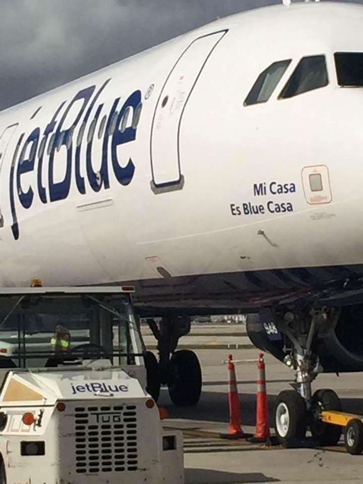 Back to work. Didn't make it off the bus without one of the tourists running over my feet with his luggage. On a more pleasant note, one of the new A321s. Still have a sense of with the names.