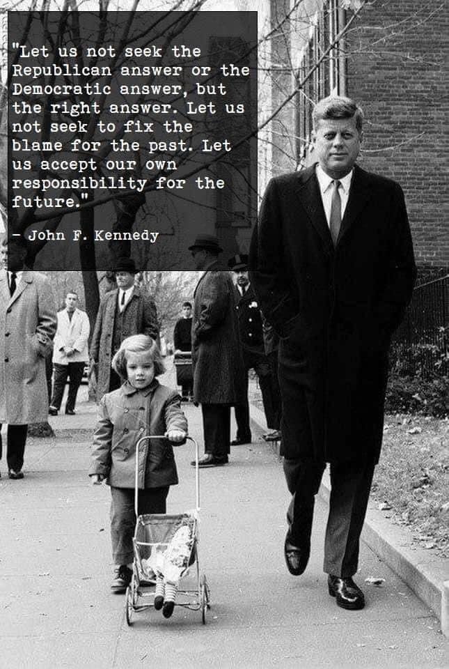 If only our Democrats and Republicans would follow this philosophy instead of obstructing almost everything.
