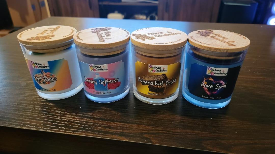 Which one should I light up first?
Ohana Candleshop