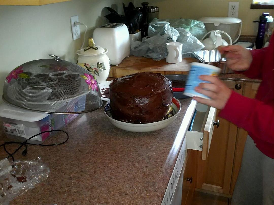 Cheryl's sugar free birthday cake.