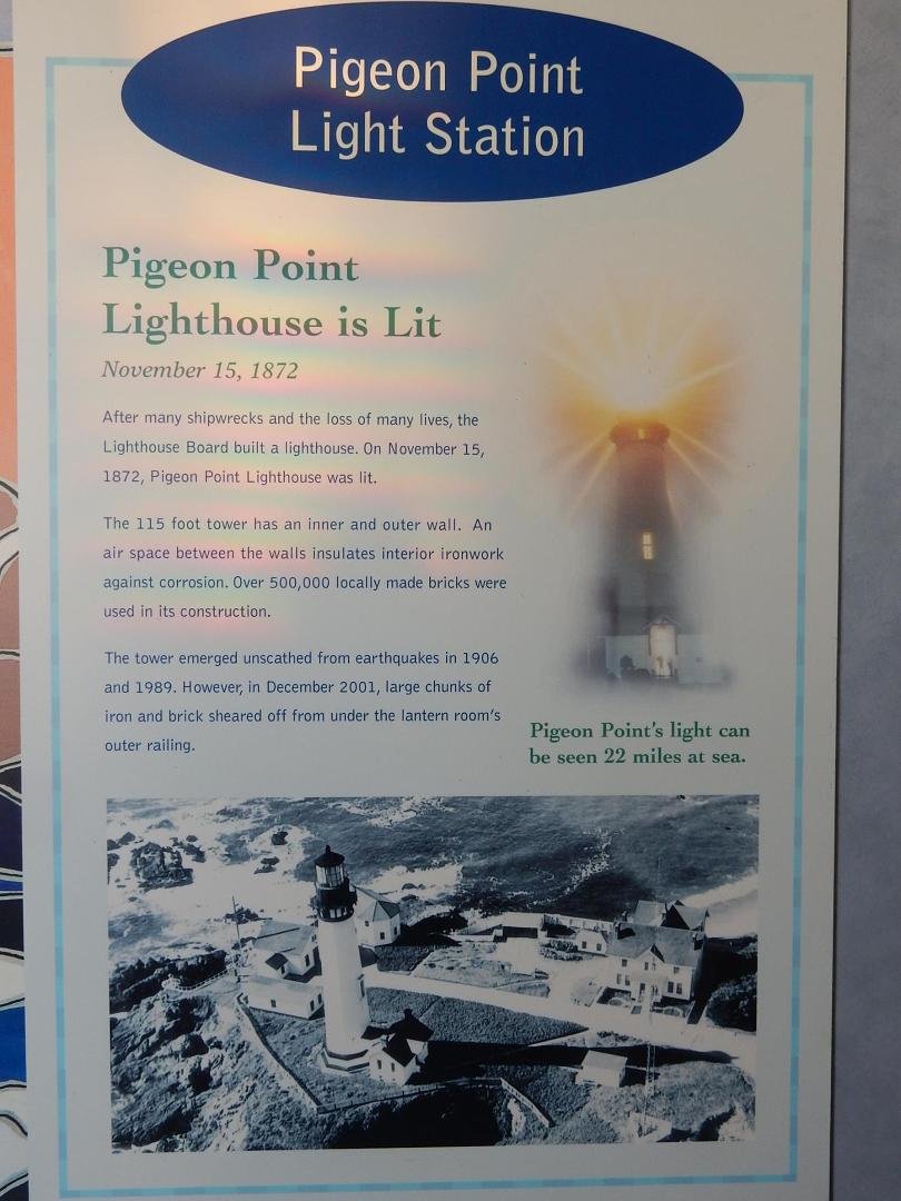 The lighthouse in the beginning.