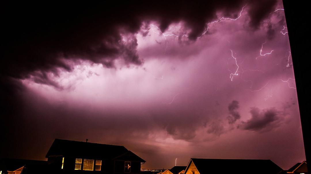 Patrick McDougle's album, Colorado - Moon, Sunset, Clouds, Lightning