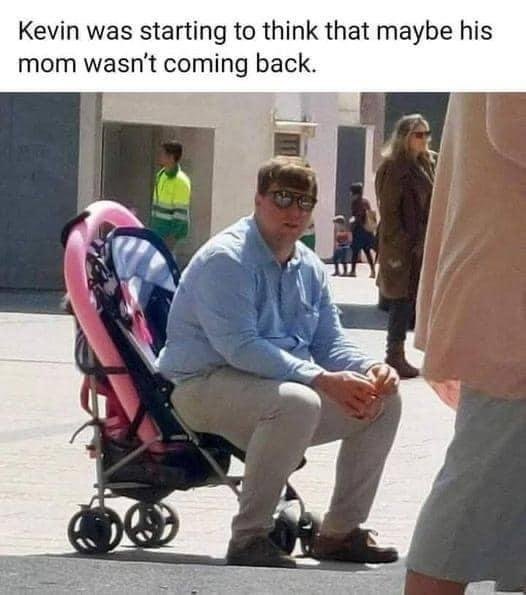 Poor kid!