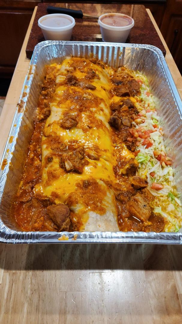 Dinner was delicious! 😋 From where else!