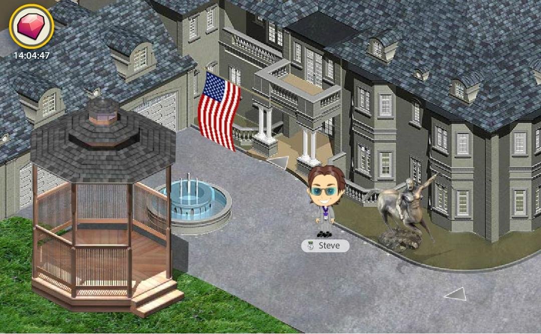 Update: My Yoville mansion is still in great shape...