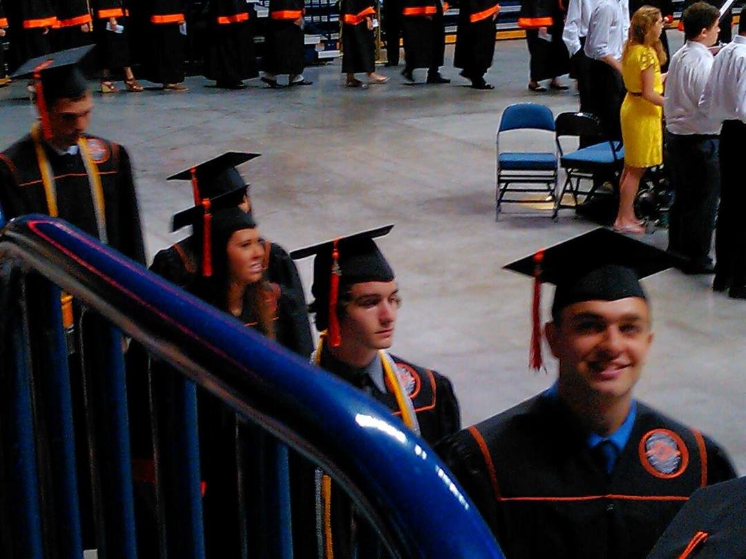 COLE'S GRADUATING TODAY