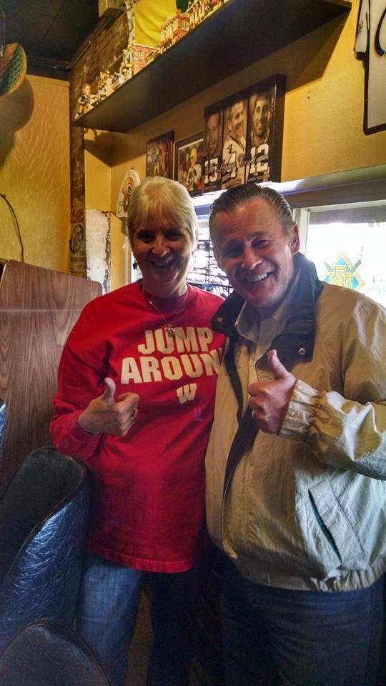 For those of you who are not friends with Cj's Sports Bar, I'm posting this on my timeline. I had a nice surprise today. Bob Donovan, who is running for Mayor stopped in. He is busy campaigning. If anyone wants to put a