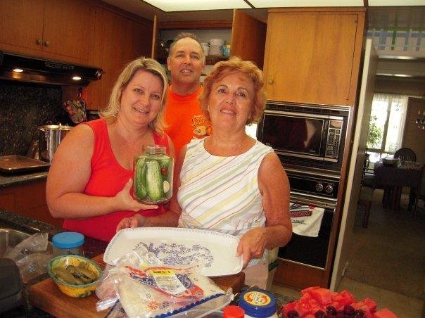 Tina, Bill, and Mary Belle Cordes