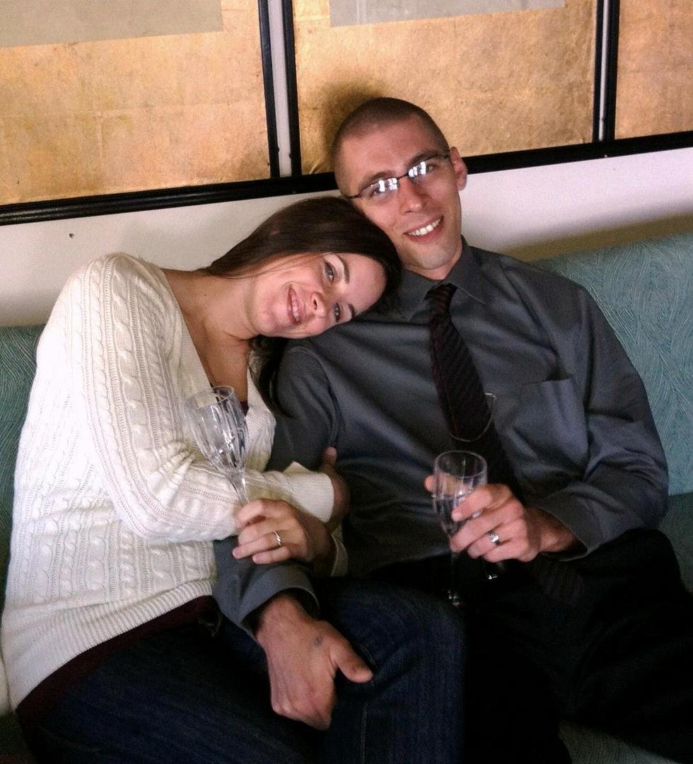 If all goes according to schedule..... On April 11th (30 days from today), I officially become an "ole man". My handsome son and gorgeous daughter in law will become parents of an awesome baby boy (Milo Scott Rowell). But