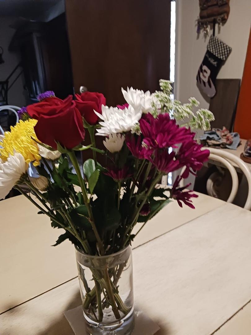 Mother's Day flowers from my darling shane......iloveu