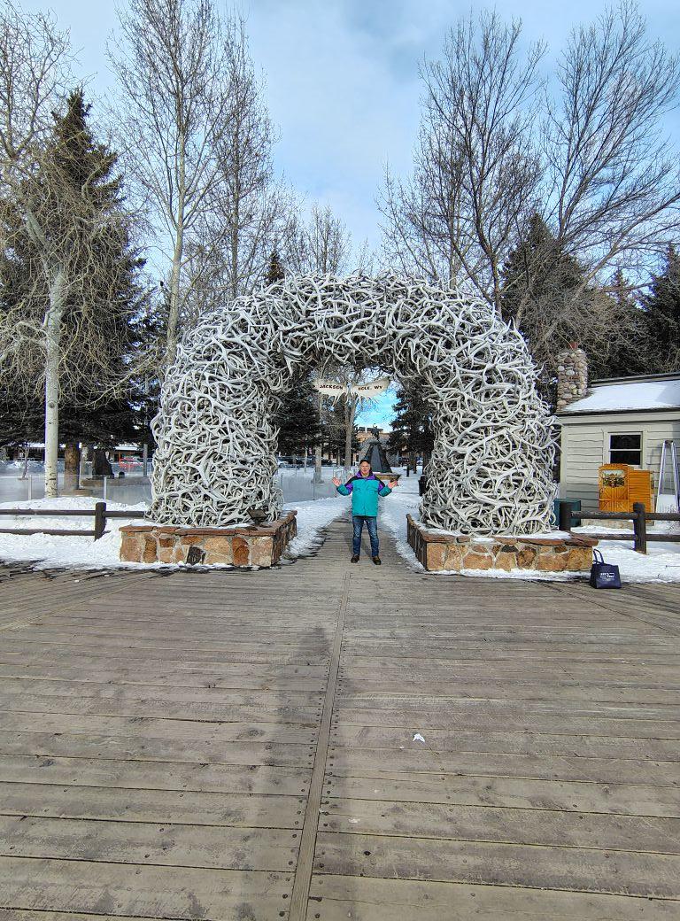 Antler Archway, Jackson Hole Wyoming..