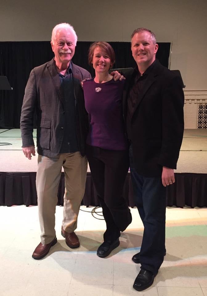 Had a blast today at the TCU Jazz Festival with Justin Justin Binek and our incredible host Amy Pummill Stewart!