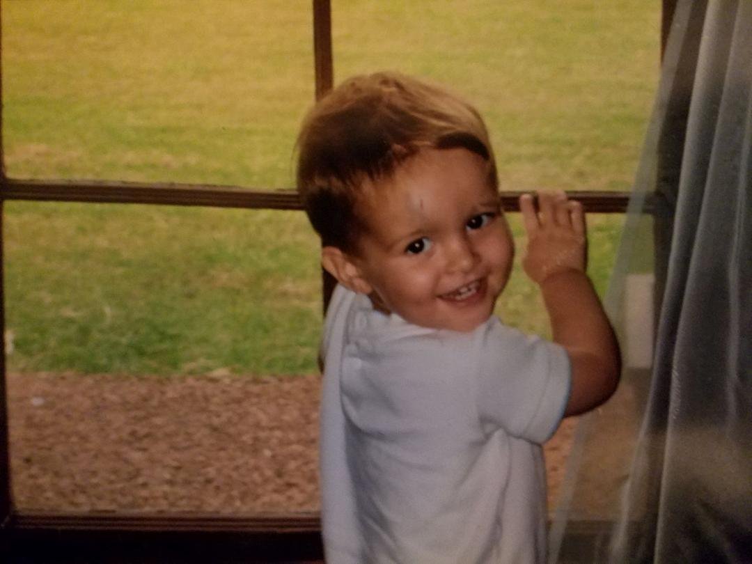 Many things to be thankful for this time of year. Found this old picture of our Grandson Graysen & realize how blessed & thankful we are to have him in our life.