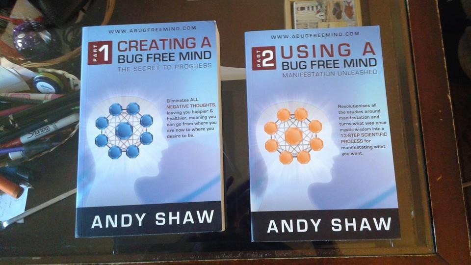 Woohoo! My 2 new books by Andy Shaw came in the mail today 😃