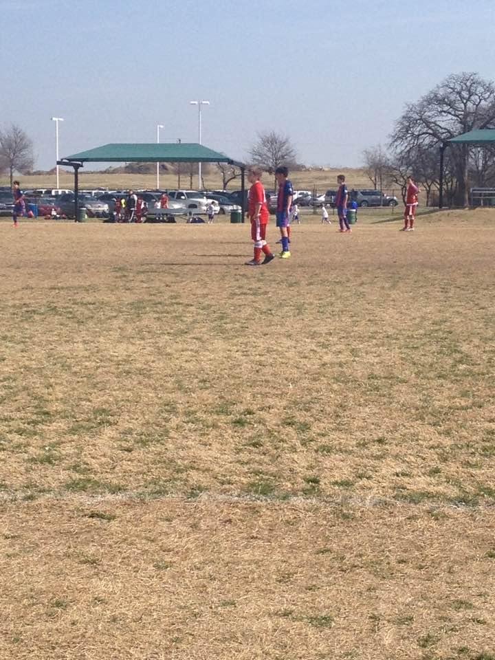 Beautiful day to watch my grandson play soccer.