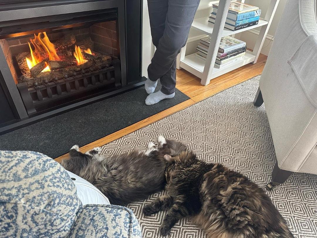 Soaking in the heat and love!