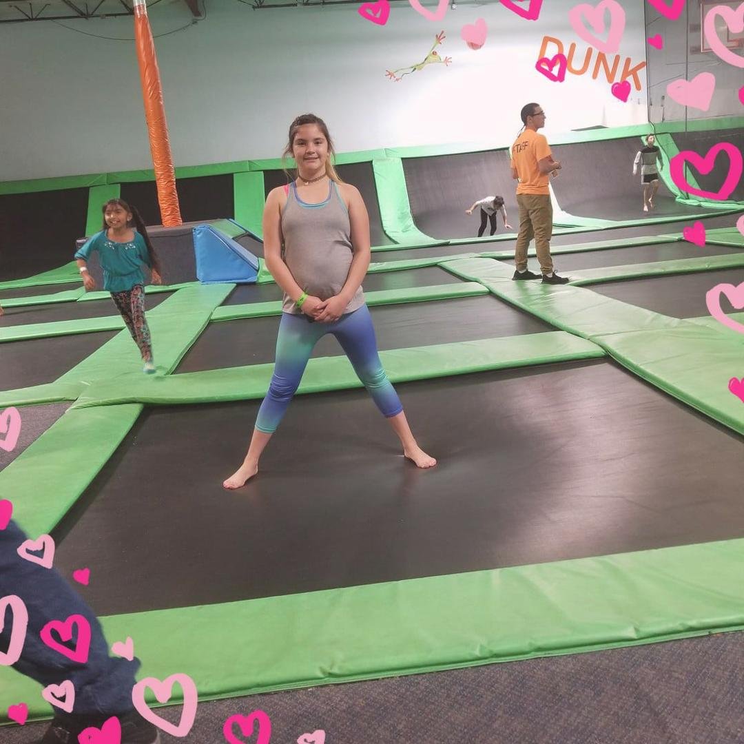 Jasmine @ Cool Springz jumping away🤩🤩