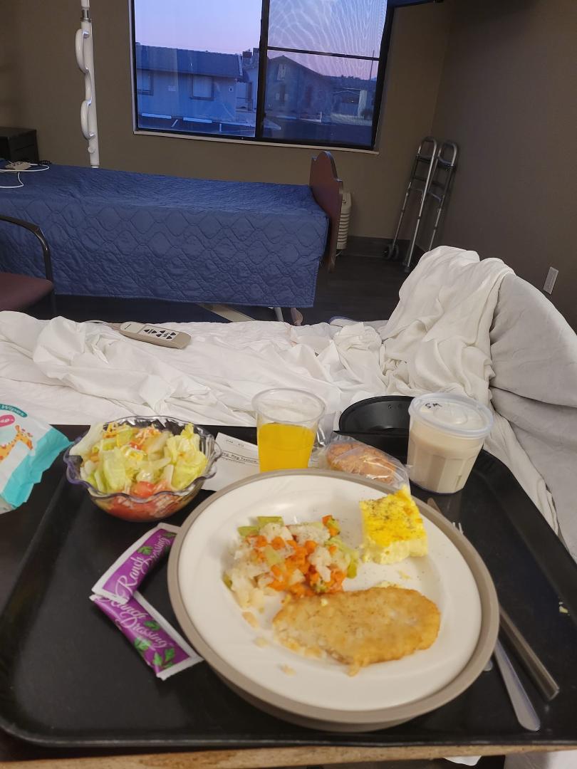 Praising God, I survived a potentially catastrophic scisimic, medular stroke and enjoying my Christmas eve meal with a painted sky sunset view. God bless all family and friends and those who prayed and continue to pray for