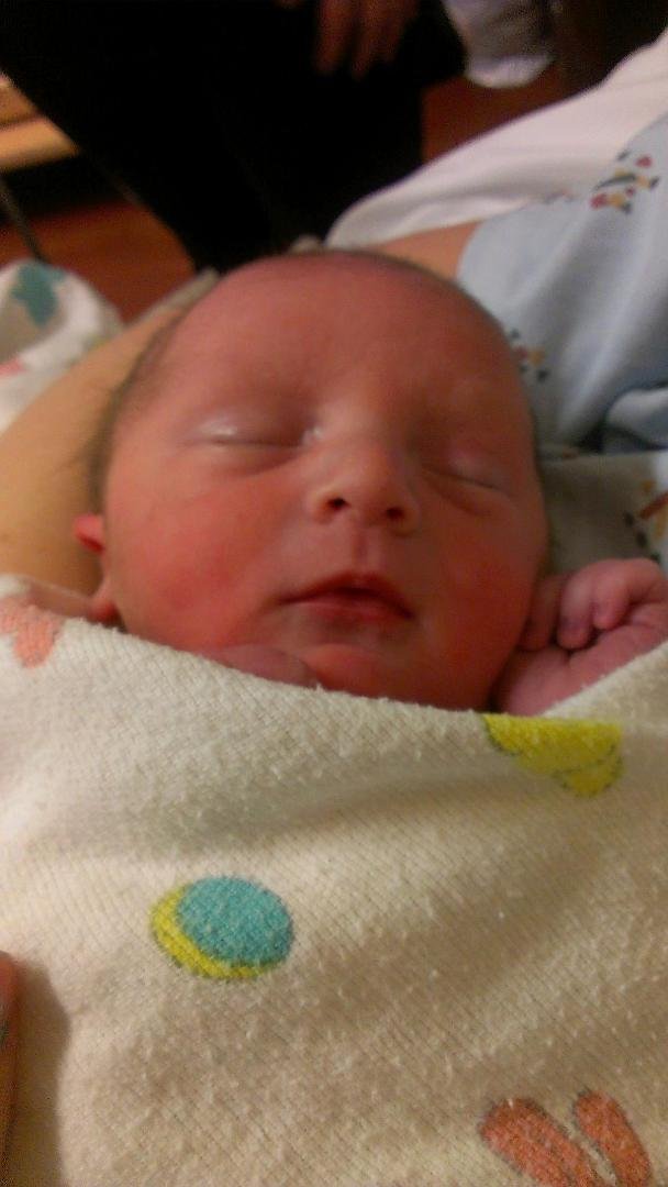 Logan Erick Livingston my new grandson!