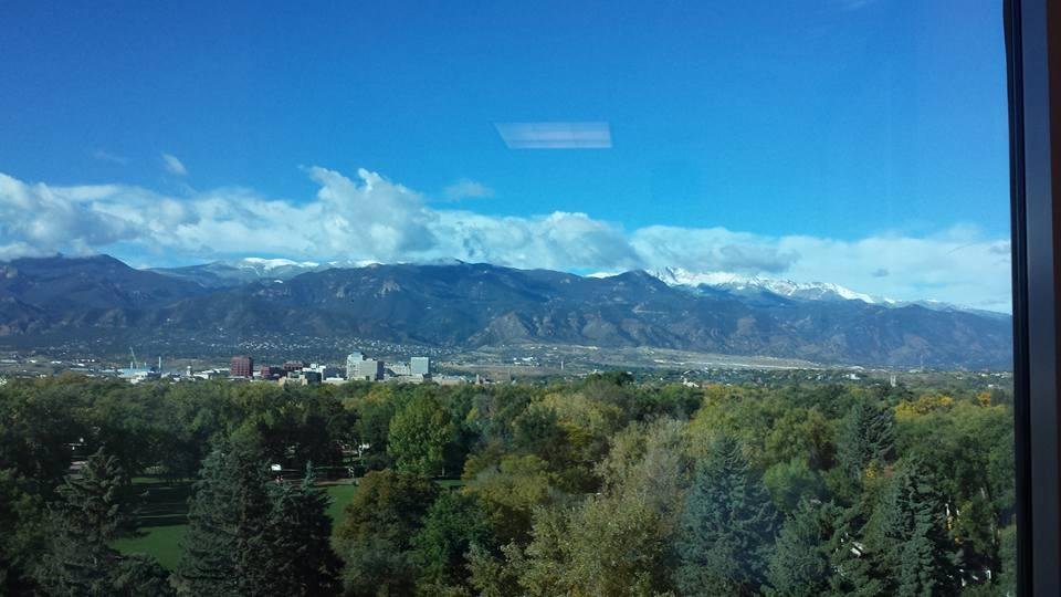 My view from my room.