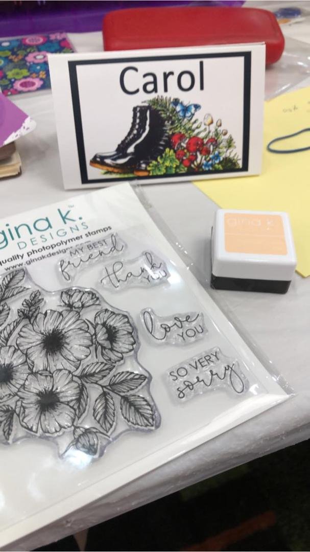 New goodies from Gina k