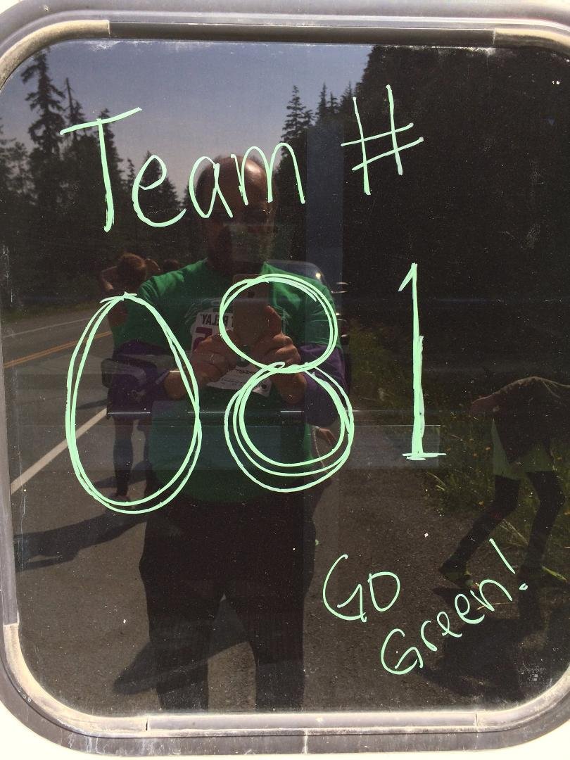 Everywhere we go, people want to know who we are, so we tell them!