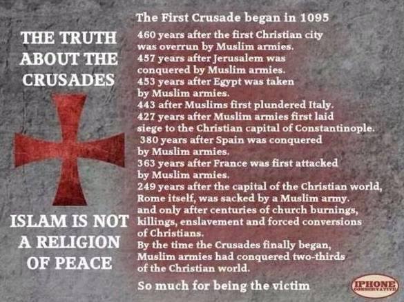 Now that they're in the news, here are some interesting facts about the Crusades.