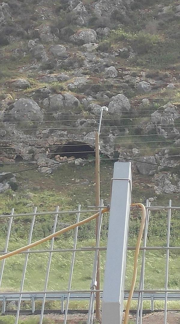 When Jesus taught the parable of the Good Shepherd.....this is what a sheep fold was.....a shallow cave that the shepherd brought the sheep into at night while they were in the hills grazing and the shepherd would lay down