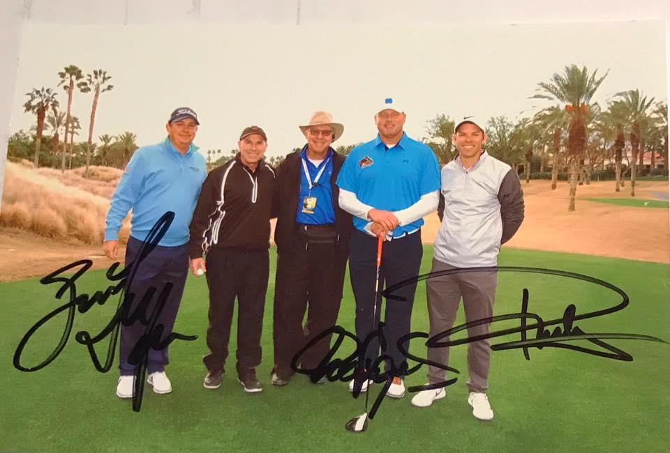 I volunteered at the Career Builder Challenge this week and in the second round I was the walking scorer for Jason Dufner, Paul Casey and Roger "the rocket" Clemens. Great tournament this year. Looking forward to 2018