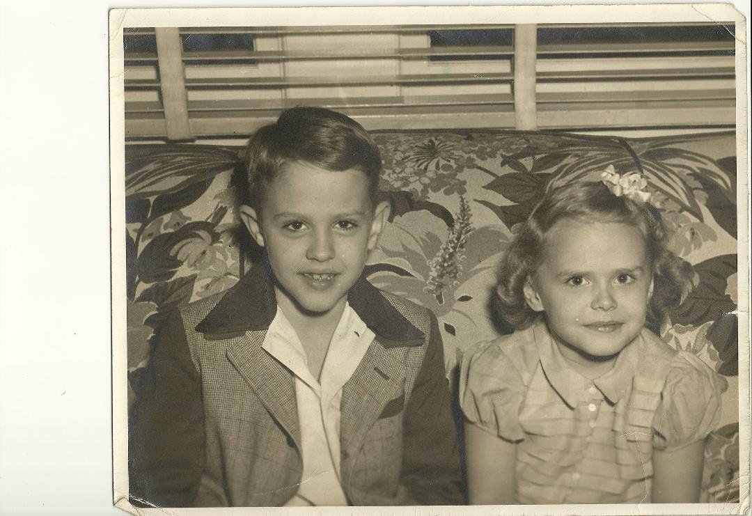 My Brother Noel and me...