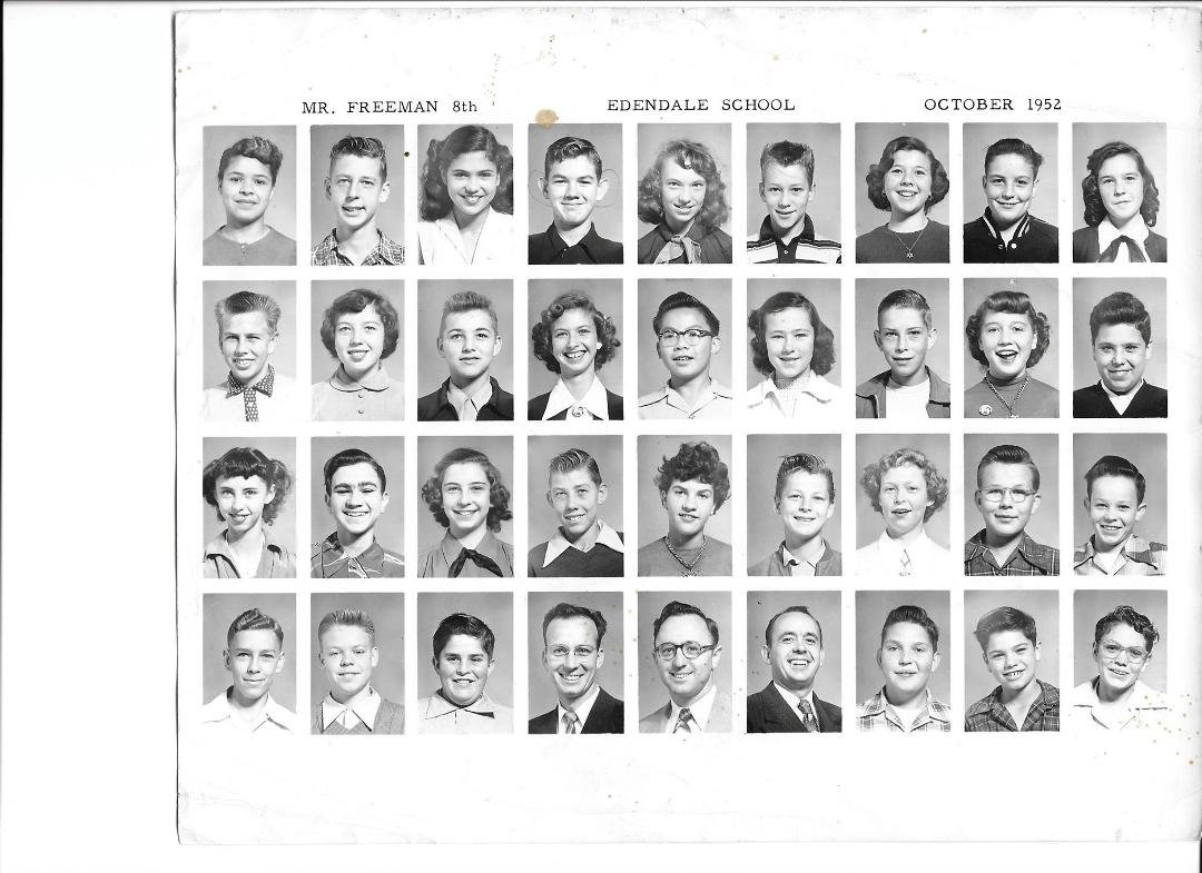 Remember this? Sharlene, Bob, Barbara Jones, Darlene Cook and others. Mr. Freeman