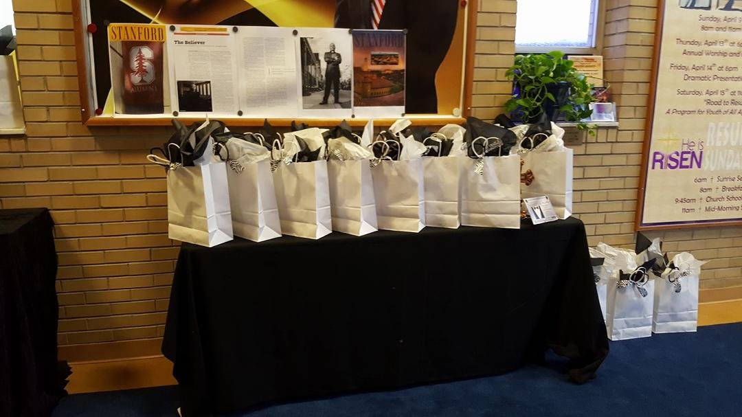 Shiloh LEADING MEN IN MUSIC honorees bags, they are NICE!!!!