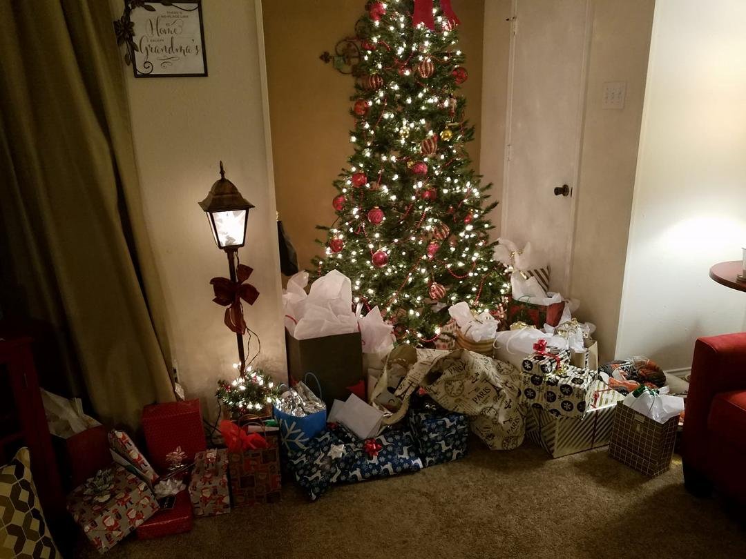 So my family said, "let's only get one gift each to play the white elephant game" Somebody did not follow the rules.