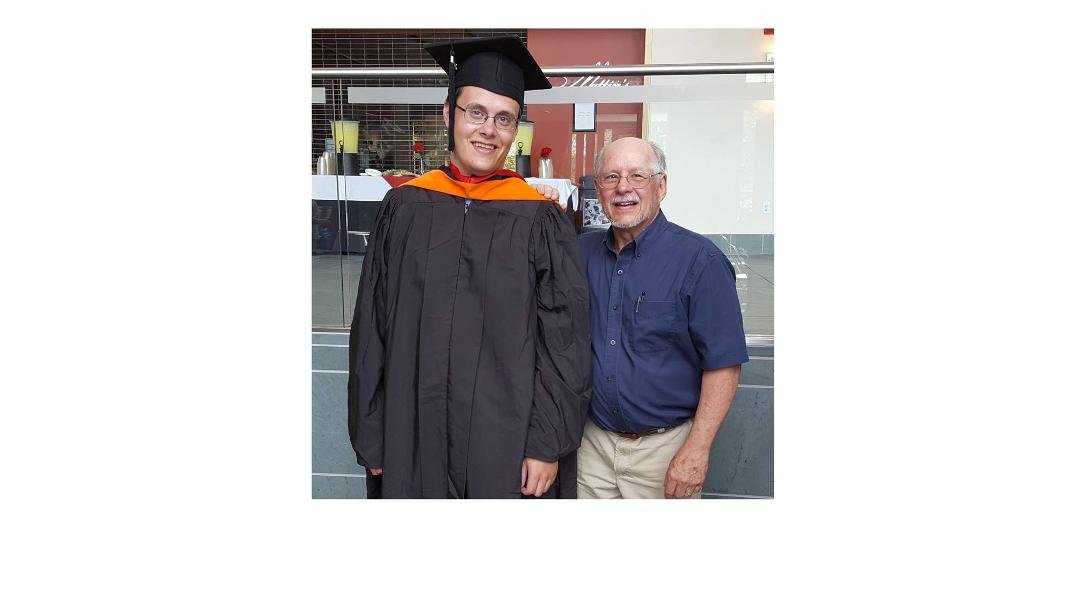 Conor's graduation from Cornell