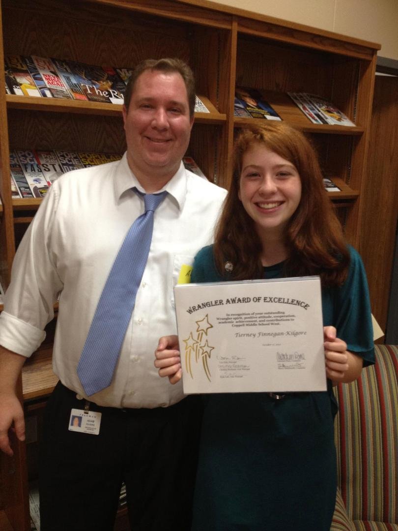 I am so proud of my graddaughter, Tierney. She is 13 years old and already a star!