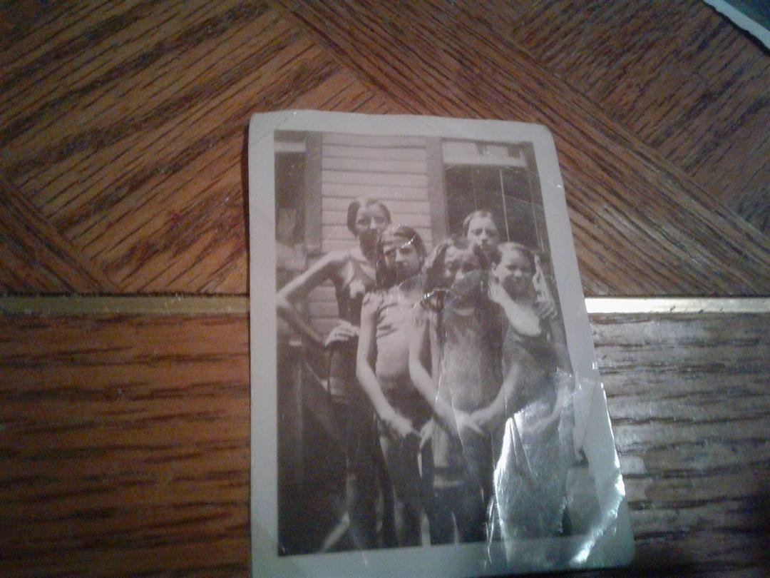 aunt lou with the cousins