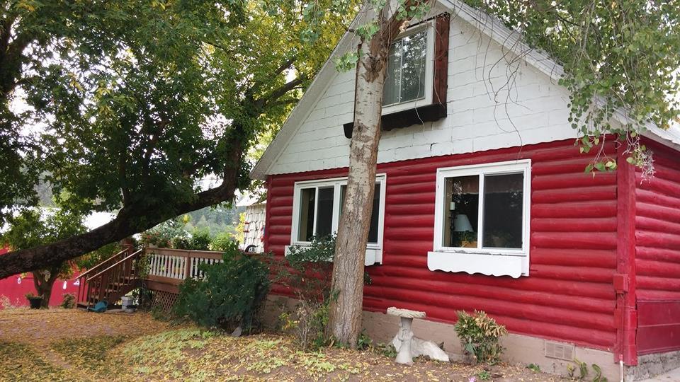 The farm house. .grew up here..
My bedroom window upstairs