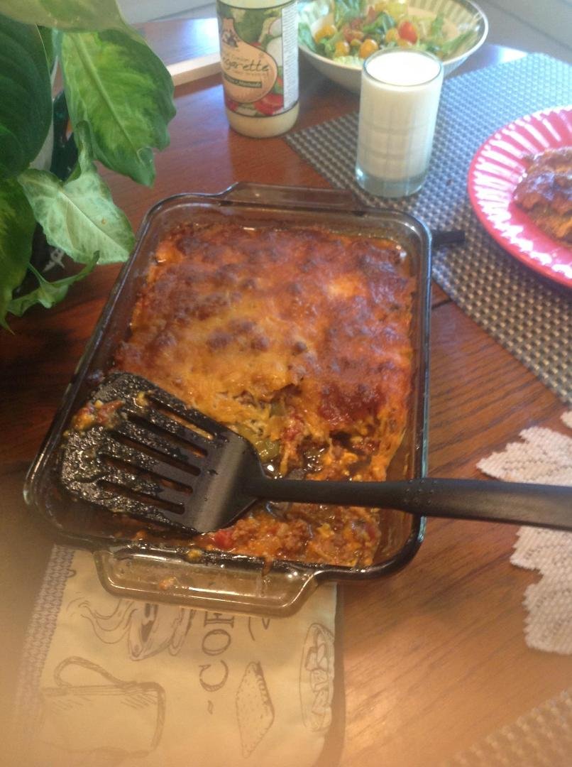 Vegetable lasagna,my creation yum