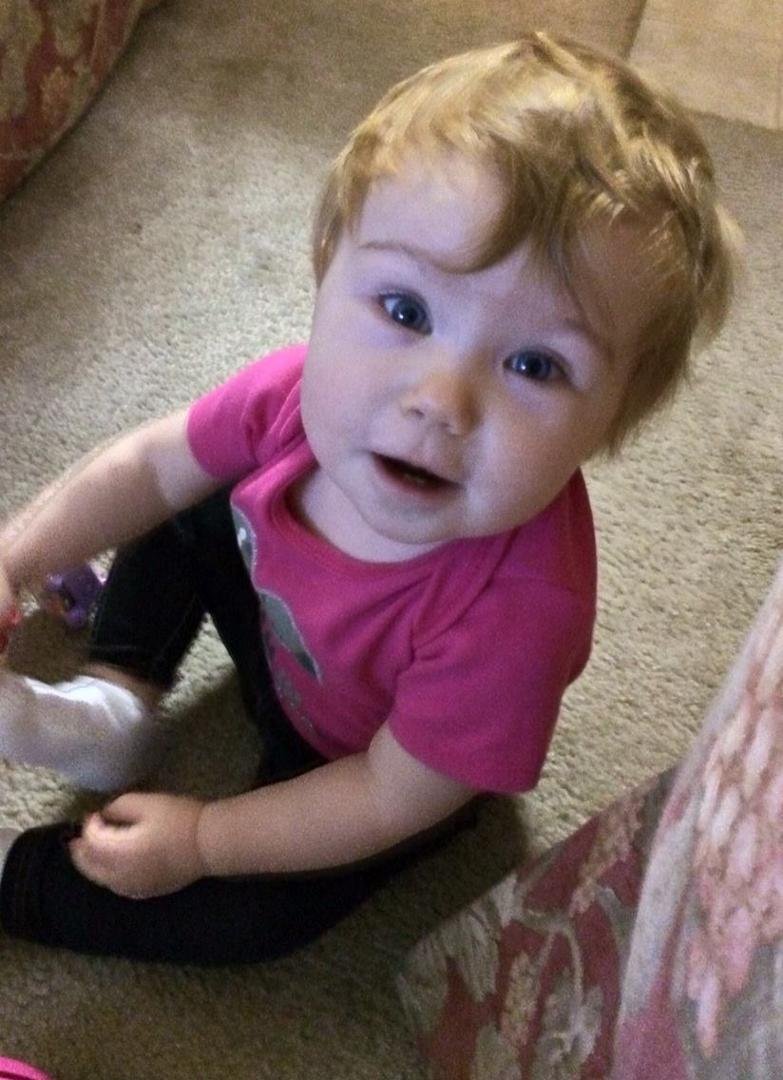 Ms. Vivian is spending the day with me today. She's wide awake!!