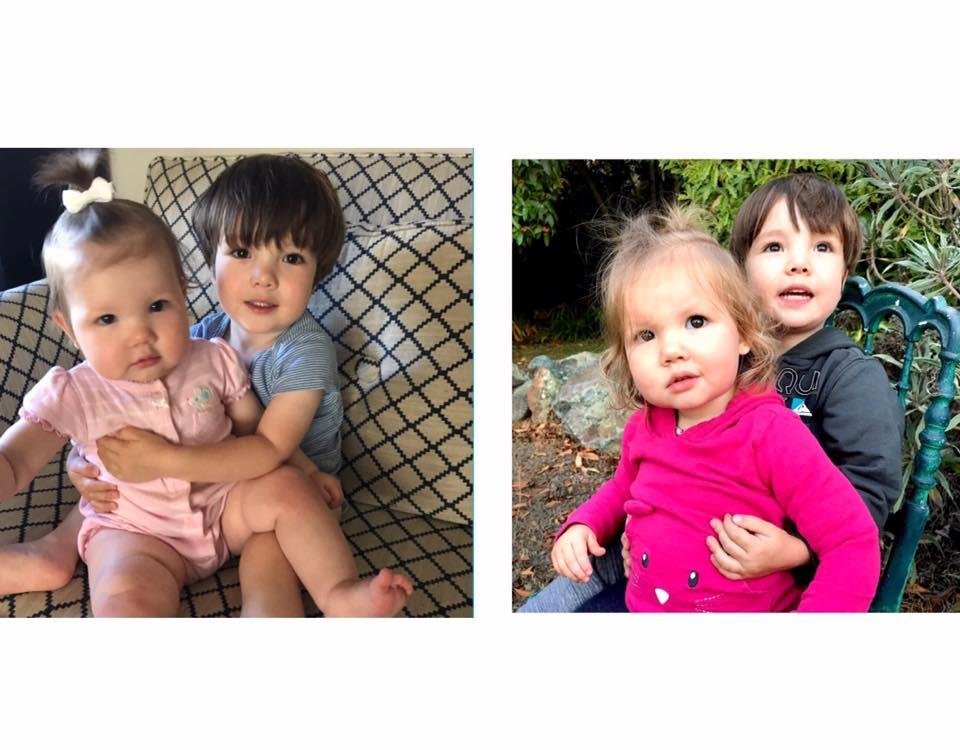 Just a year and how they have grown. Miss these little ones.