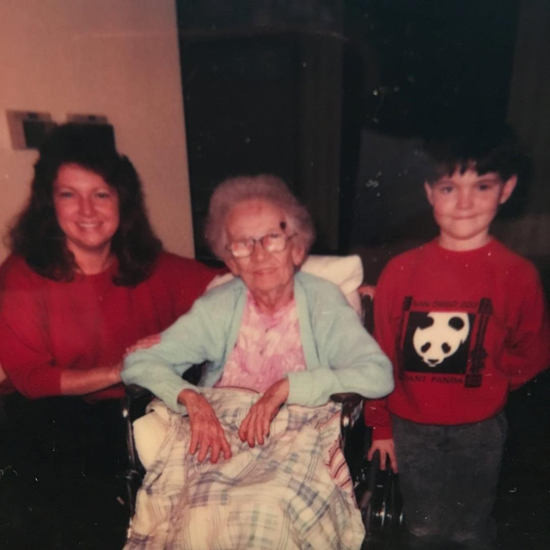 Me, Granny and Wade...